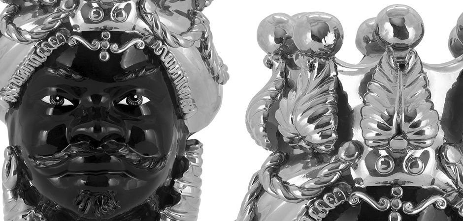 Ваза VASE MORO MAN BIG DREAMS silver Ваза VASE MORO MAN BIG DREAMS silver - Loft-Concept в Орле