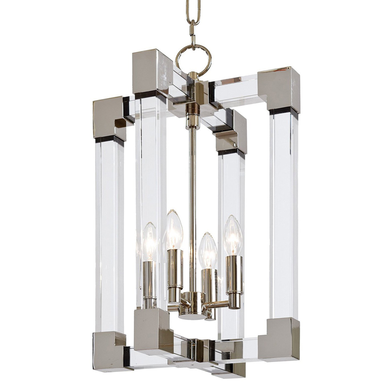 Люстра Tavia Chandelier Серебряный Люстра Tavia Chandelier Серебряный в Орле | Loft Concept