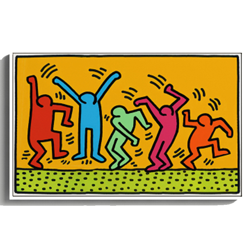 Постер Keith Haring 5 Мульти Постер Keith Haring 5 Мульти в Орле | Loft Concept
