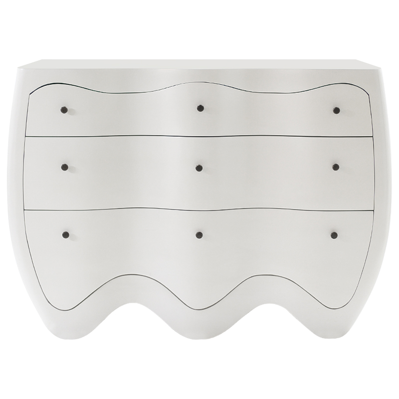 Комод WAVES Kelly Wearstler Chest of Drawers Белый Комод WAVES Kelly Wearstler Chest of Drawers Белый в Орле | Loft Concept