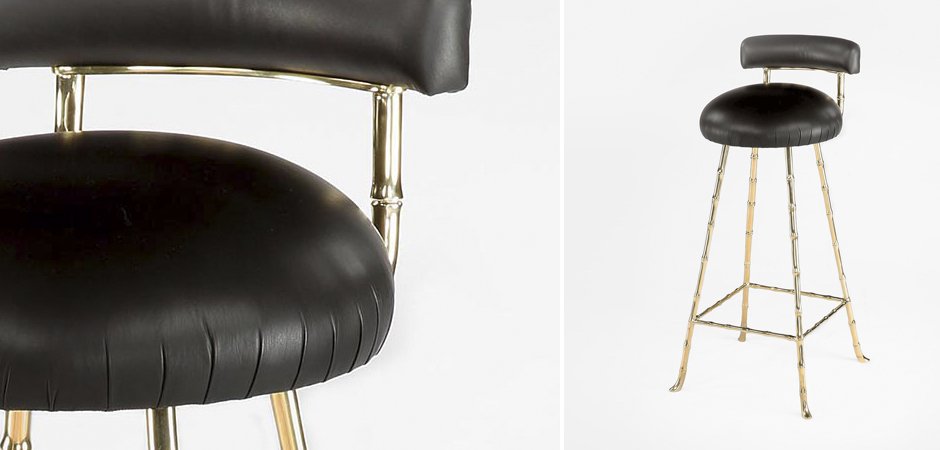 Барный стул High Upholstered Bar Stool Барный стул High Upholstered Bar Stool - Loft-Concept в Орле
