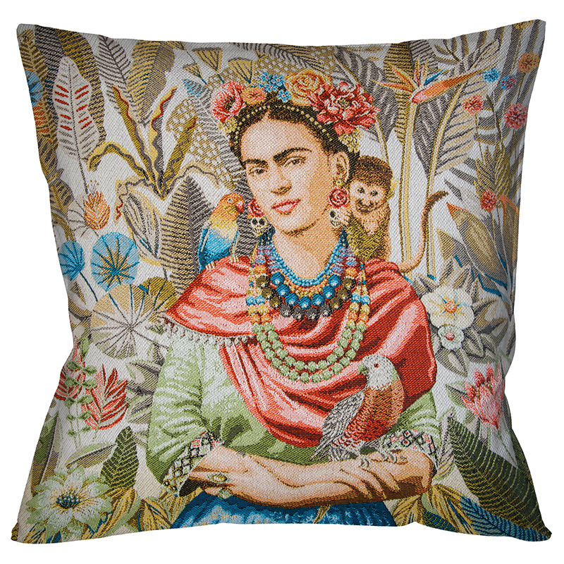 Декоративная подушка Frida Kahlo Мульти Декоративная подушка Frida Kahlo Мульти в Орле | Loft Concept