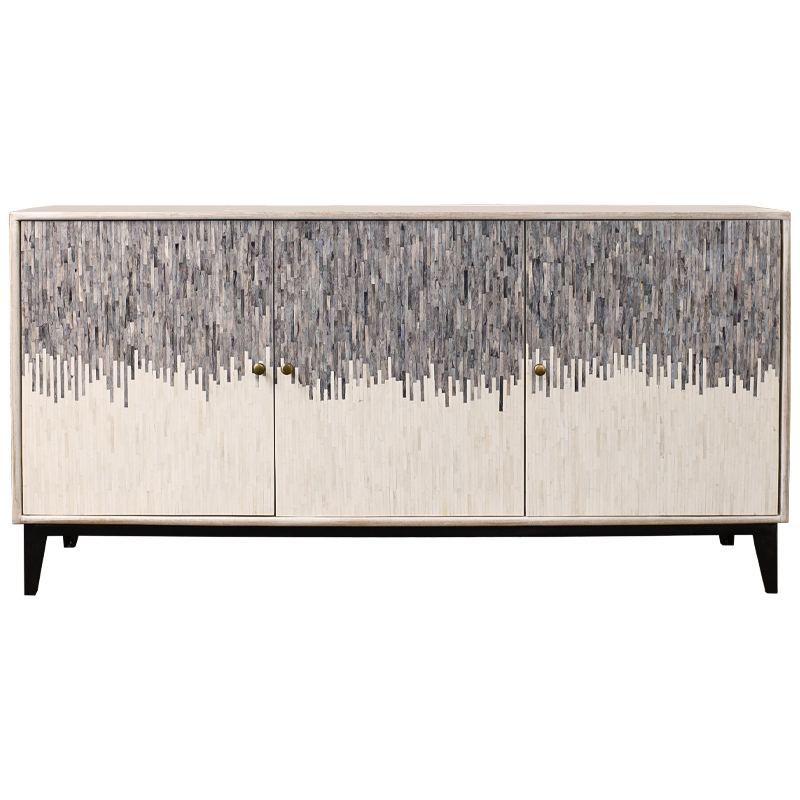 Комод с инкрустацией Grey White Bone Inlay Серый Белый ivory ( слоновая кость ) Комод с инкрустацией Grey White Bone Inlay Серый Белый ivory ( слоновая кость ) в Орле | Loft Concept