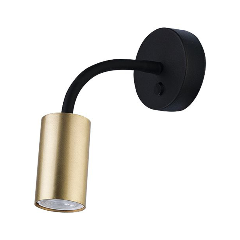 Бра Noor Spot Wall Lamp brass Латунь Черный в Орле | Loft Concept 