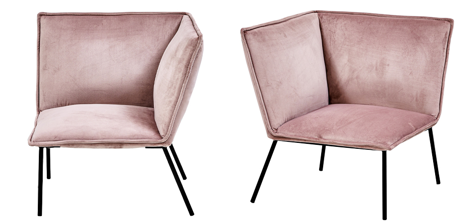 Кресло Corner Armchair pink Кресло Corner Armchair pink - Loft-Concept в Орле