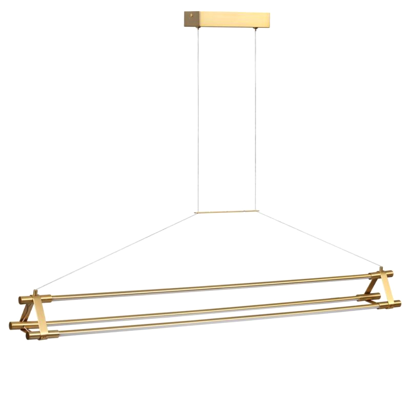 Люстра Trumpet tube Ширина 117.5см Бронза Белый Люстра Trumpet tube Ширина 117.5см Бронза Белый в Орле | Loft Concept
