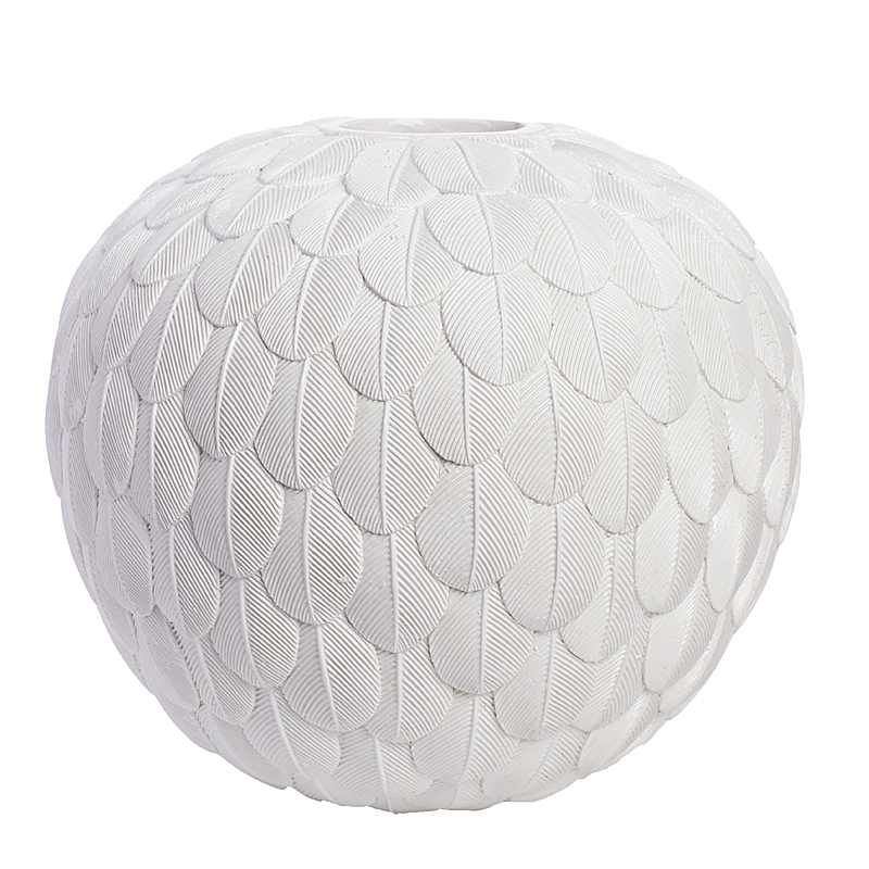 Ваза Feather Ball Белый Ваза Feather Ball Белый в Орле | Loft Concept