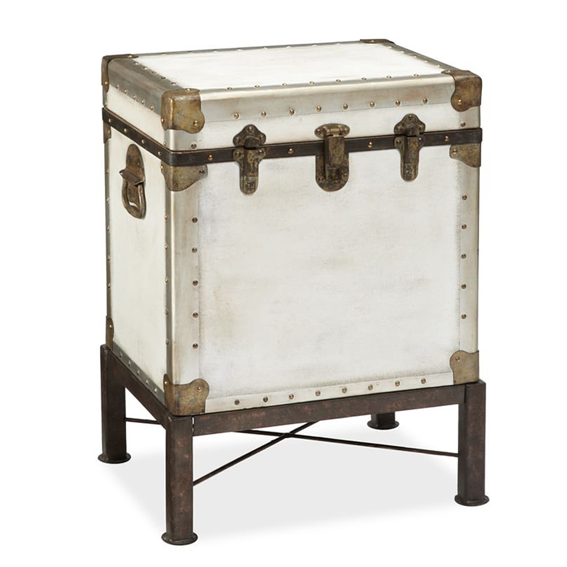 Сундук Vintage Chests small white Белый Коричневый Сундук Vintage Chests small white Белый Коричневый в Орле | Loft Concept