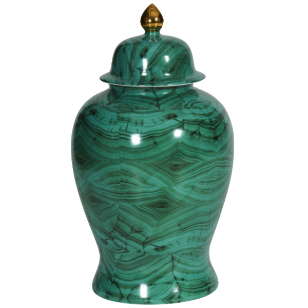 Ваза с крышкой Malachite Vase Малахит Ваза с крышкой Malachite Vase Малахит в Орле | Loft Concept