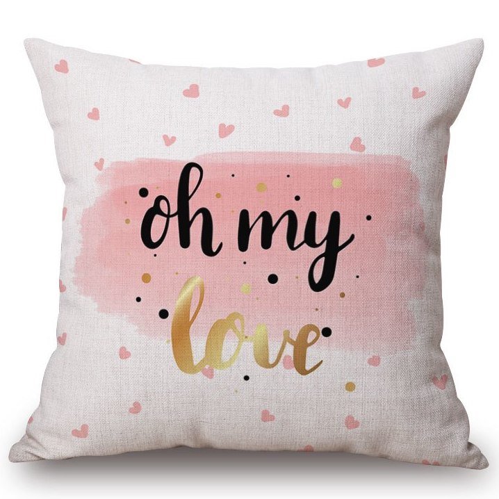 Декоративная подушка Oh my love Декоративная подушка Oh my love в Орле | Loft Concept