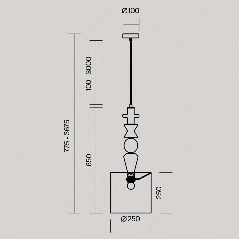 Подвесной светильник Comforty Е27 в Орле