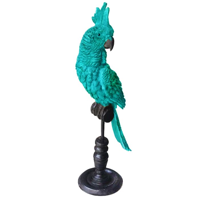 Статуэтка Emerald Parrot Изумрудный Статуэтка Emerald Parrot Изумрудный в Орле | Loft Concept