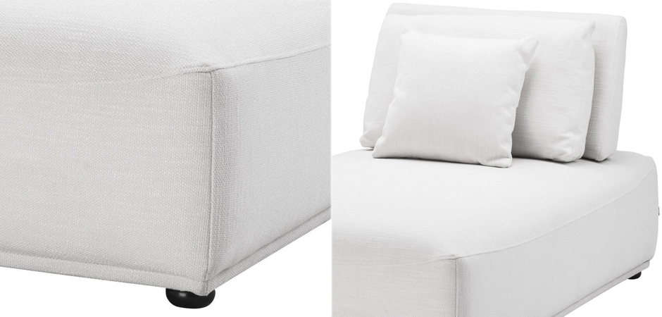 Кресло Eichholtz Chaise Longue Mondial white Кресло Eichholtz Chaise Longue Mondial white - Loft-Concept в Орле