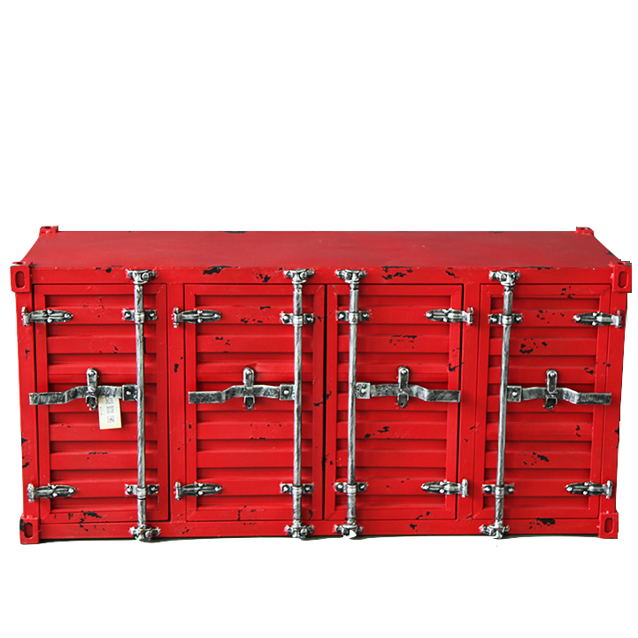 Буфет Sea Container 4 двери Красный Оранжевый Желтый Черный Белый Серый Синий Зеленый Голубой Бирюзовый в Орле | Loft Concept 