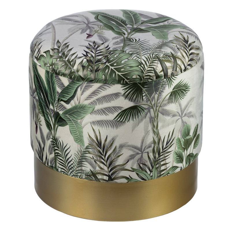 Пуф Tropics Furniture Золотой Зеленый шалфей Малахит (зеленый) Зеленый Пуф Tropics Furniture Золотой Зеленый шалфей Малахит (зеленый) Зеленый в Орле | Loft Concept