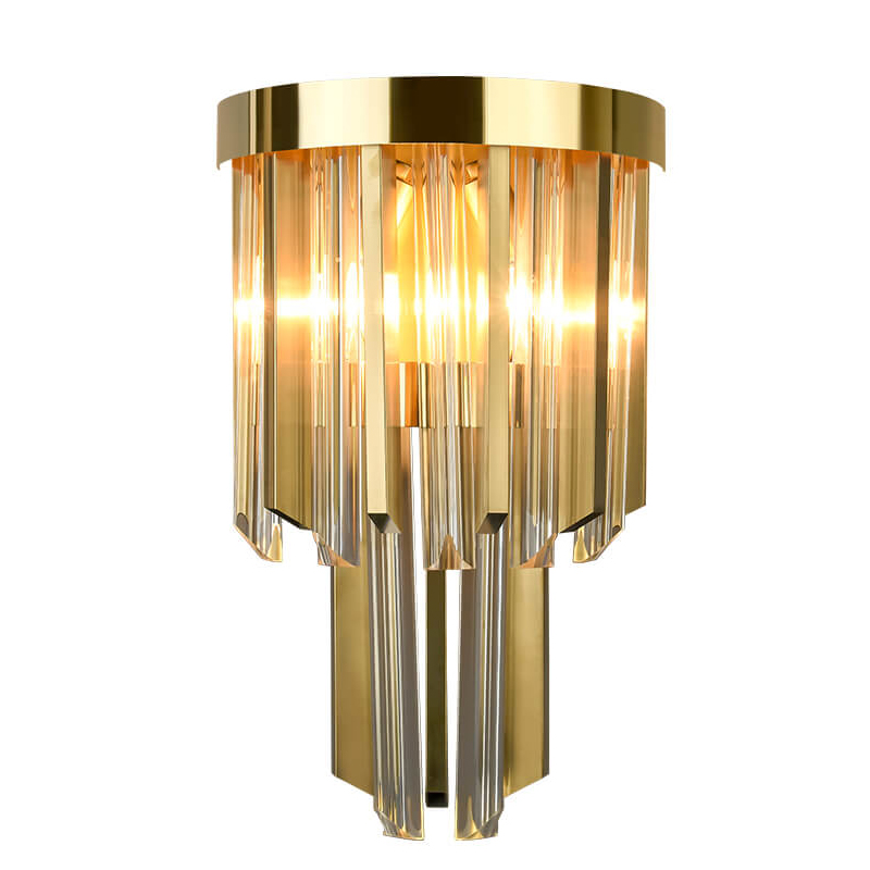 Бра Zacaria Sconce Золотой Прозрачный (Transparent) Бра Zacaria Sconce Золотой Прозрачный (Transparent) в Орле | Loft Concept