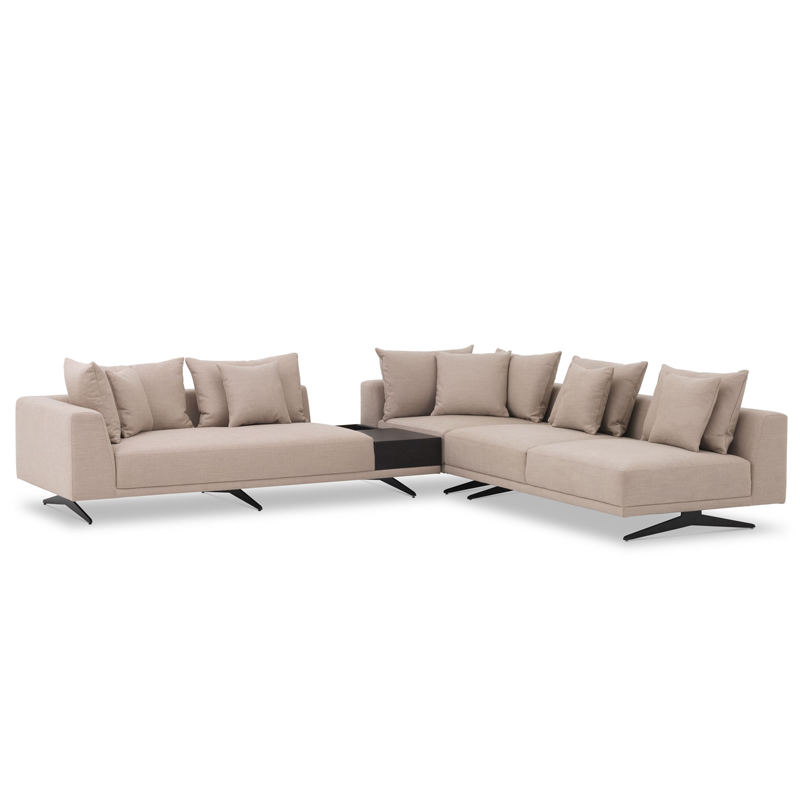Диван Eichholtz Sofa Endless Sand Песочный Темная бронза Диван Eichholtz Sofa Endless Sand Песочный Темная бронза в Орле | Loft Concept