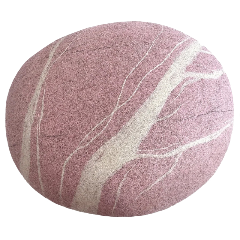 Пуф - Розовый Камень PINK DREAM Розовый Белый Пуф - Розовый Камень PINK DREAM Розовый Белый в Орле | Loft Concept