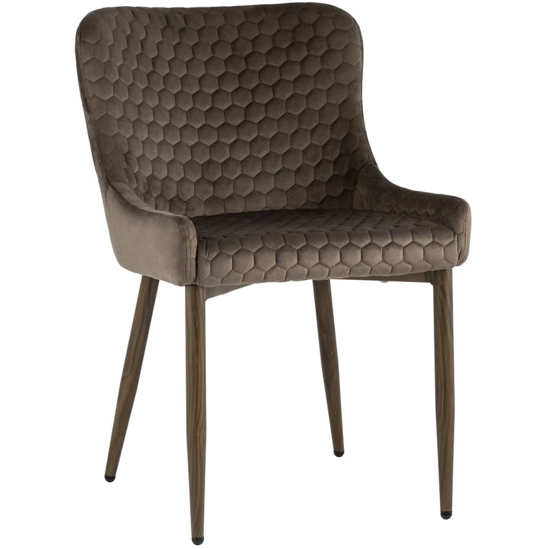 Стул Stitch Honey Chair Коричневый Велюр Коричневый Стул Stitch Honey Chair Коричневый Велюр Коричневый в Орле | Loft Concept