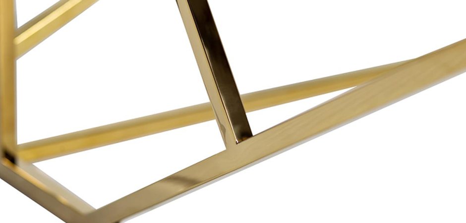 Кофейный стол Serene Furnishing Gold Clear Glass Top coffee table Кофейный стол Serene Furnishing Gold Clear Glass Top coffee table - Loft-Concept в Орле