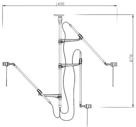 Потолочный светильник Steampunk Extension Pole Потолочный светильник Steampunk Extension Pole в Орле