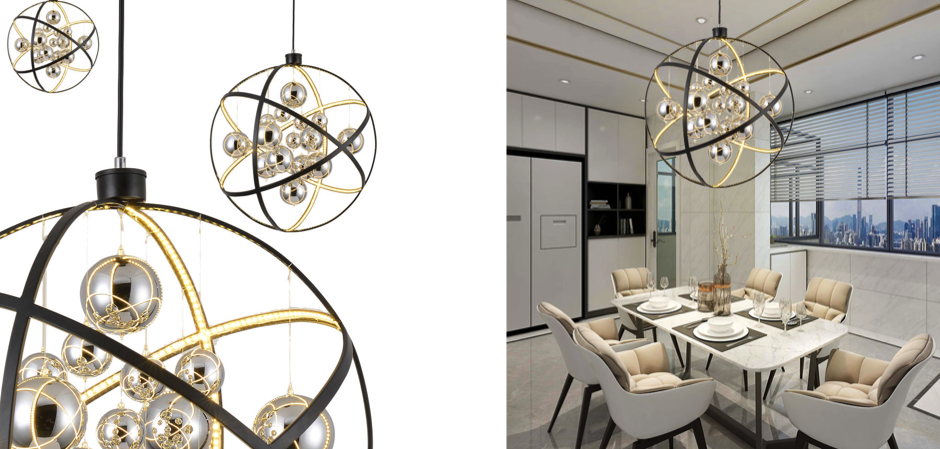 Люстра Atomic nucleus Chandelier Люстра Atomic nucleus Chandelier - Loft-Concept в Орле