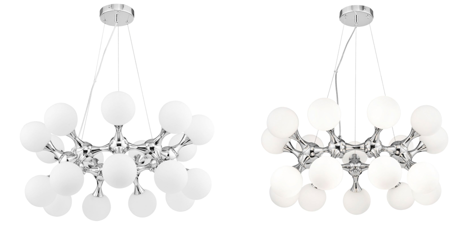 Люстра MOONDROP Chandelier Chromium 18 Люстра MOONDROP Chandelier Chromium 18 - Loft-Concept в Орле