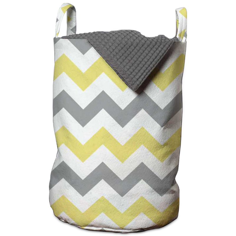 Корзина Mustard and Gray Chevron II Basket Мульти Корзина Mustard and Gray Chevron II Basket Мульти в Орле | Loft Concept