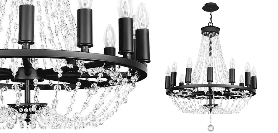 Люстра Brutal Crystal Chandelier 14 Люстра Brutal Crystal Chandelier 14 - Loft-Concept в Орле