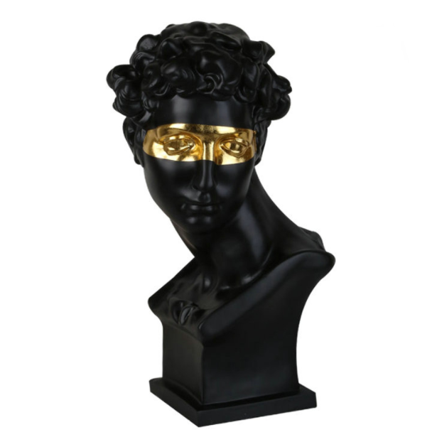 Статуэтка Bust Eyes Opposite Черный Золотой Статуэтка Bust Eyes Opposite Черный Золотой в Орле | Loft Concept