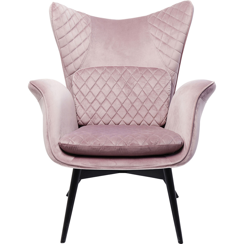 Кресло Pink Velvet Throne Розовый Кресло Pink Velvet Throne Розовый в Орле | Loft Concept