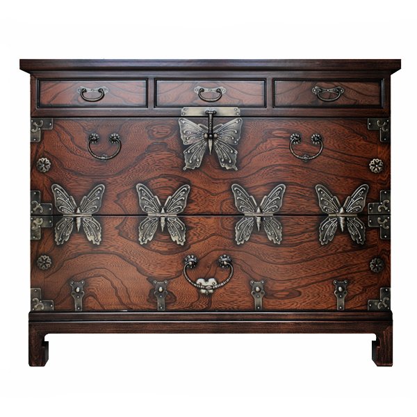 Китайский комод Chinoiserie chest of drawers Butterfly Китайский комод Chinoiserie chest of drawers Butterfly в Орле | Loft Concept
