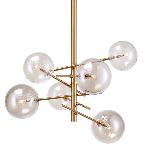Люстра Bolle hanging lamp Gallotti & radice Латунь в Орле | Loft Concept 