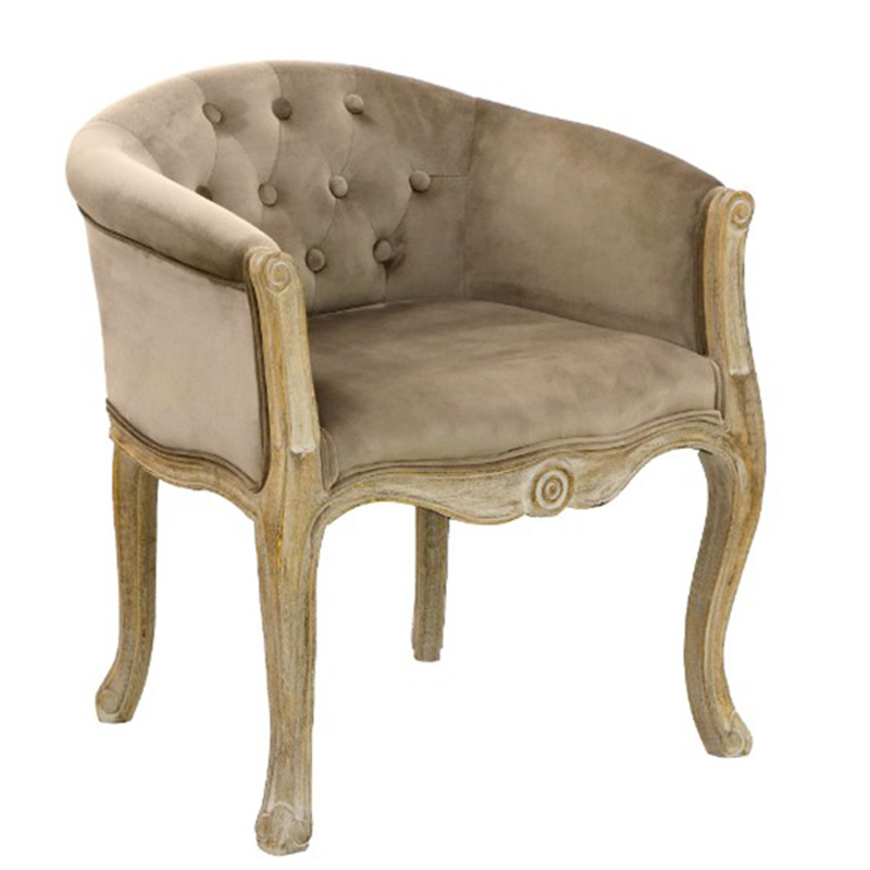 Кресло French Provence Armchair Roderic beige Бежевый Кресло French Provence Armchair Roderic beige Бежевый в Орле | Loft Concept