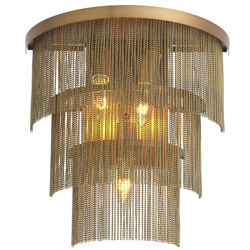 Бра Eichholtz Wall Lamp Tissot Brass Латунь в Орле | Loft Concept 