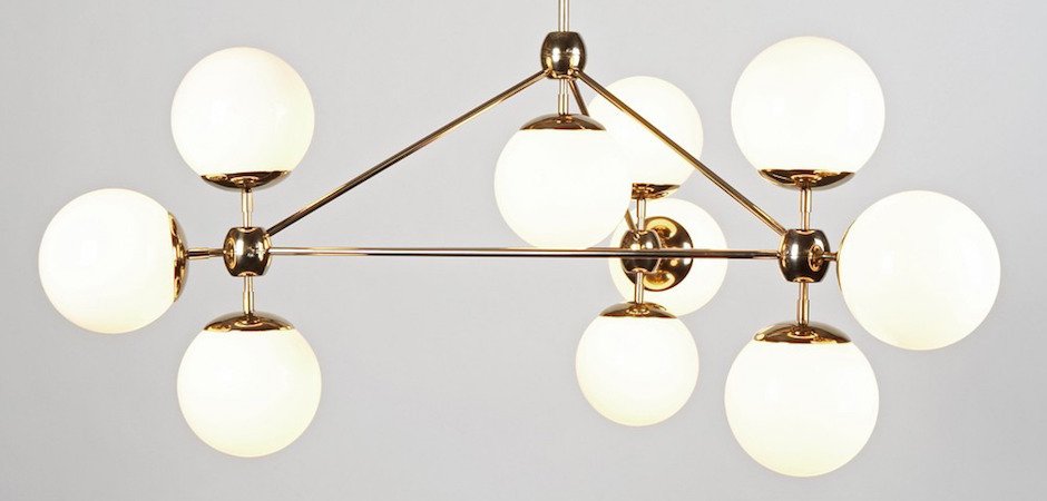 Люстра Modo Chandelier White Glass Люстра Modo Chandelier White Glass - Loft-Concept в Орле