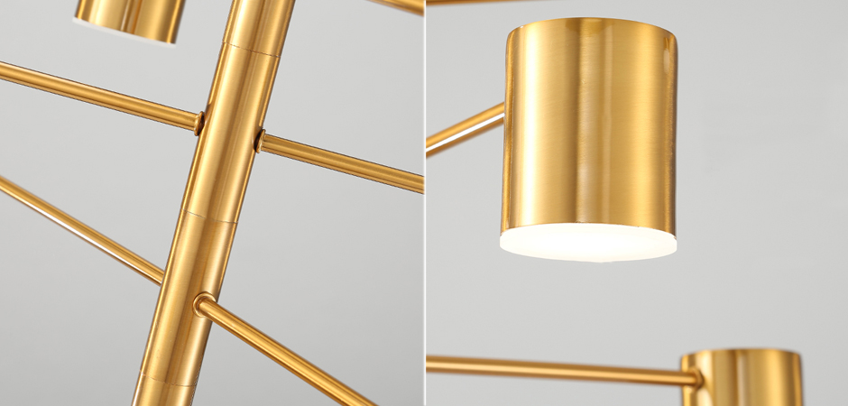Светильник LED Lighting Gold 8 lampholders Светильник LED Lighting Gold 8 lampholders - Loft-Concept в Орле