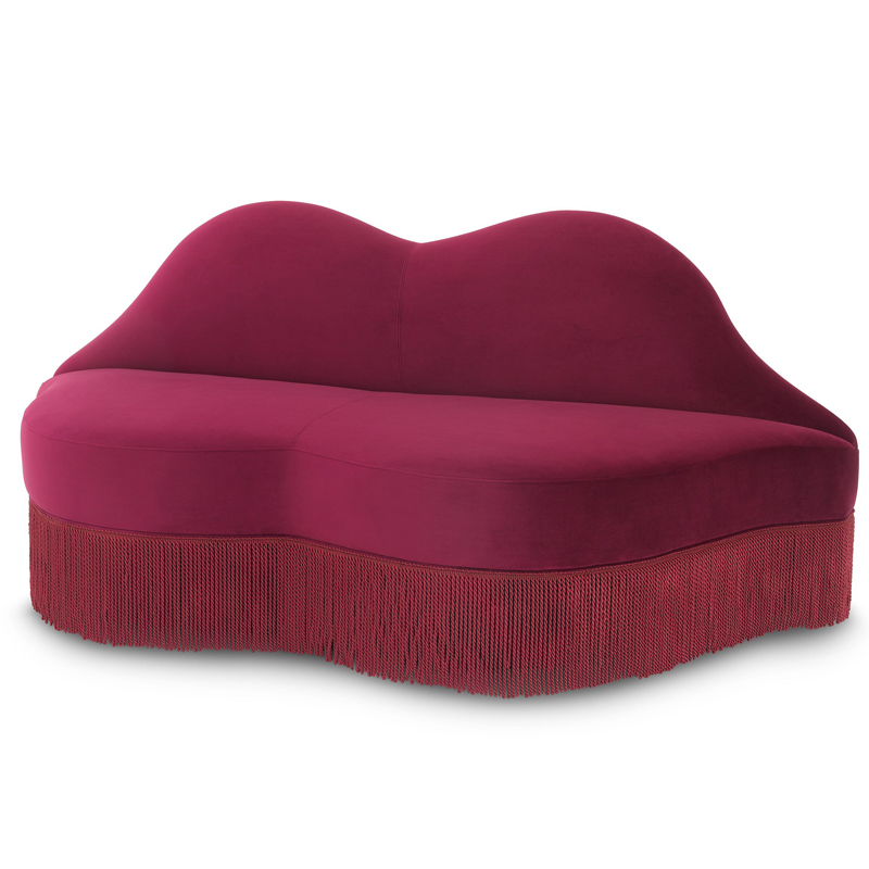 Диван Eichholtz Sofa The Kiss Бургундский красный в Орле | Loft Concept 