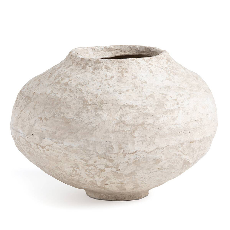 Ваза Csaba Papier Mache Vase 25 Бежево-серый Ваза Csaba Papier Mache Vase 25 Бежево-серый в Орле | Loft Concept