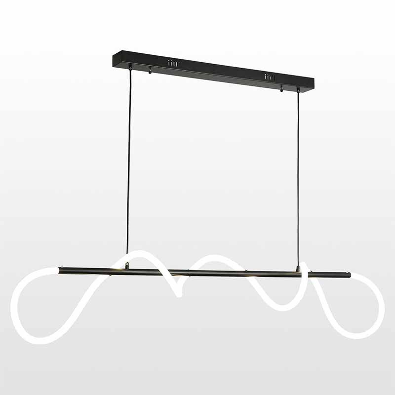 Люстра Luke Lampco Tracer Chandelier Black Line Белый Черный Люстра Luke Lampco Tracer Chandelier Black Line Белый Черный в Орле | Loft Concept
