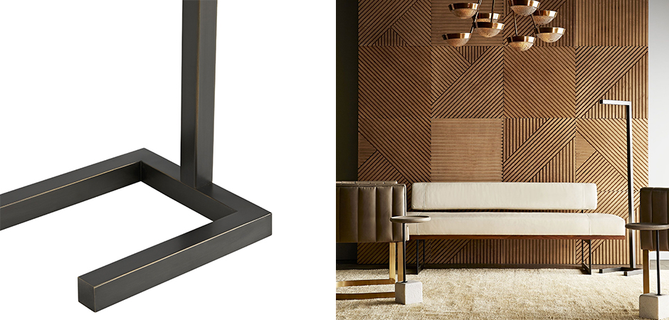 Торшер Arteriors SALFORD FLOOR LAMP Black Торшер Arteriors SALFORD FLOOR LAMP Black - Loft-Concept в Орле