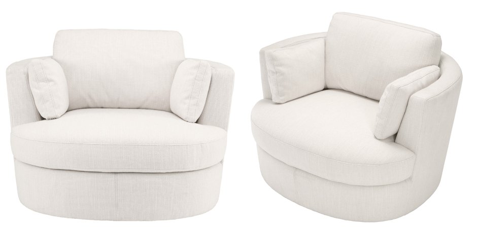 Кресло Eichholtz Chair Clarissa White Кресло Eichholtz Chair Clarissa White - Loft-Concept в Орле