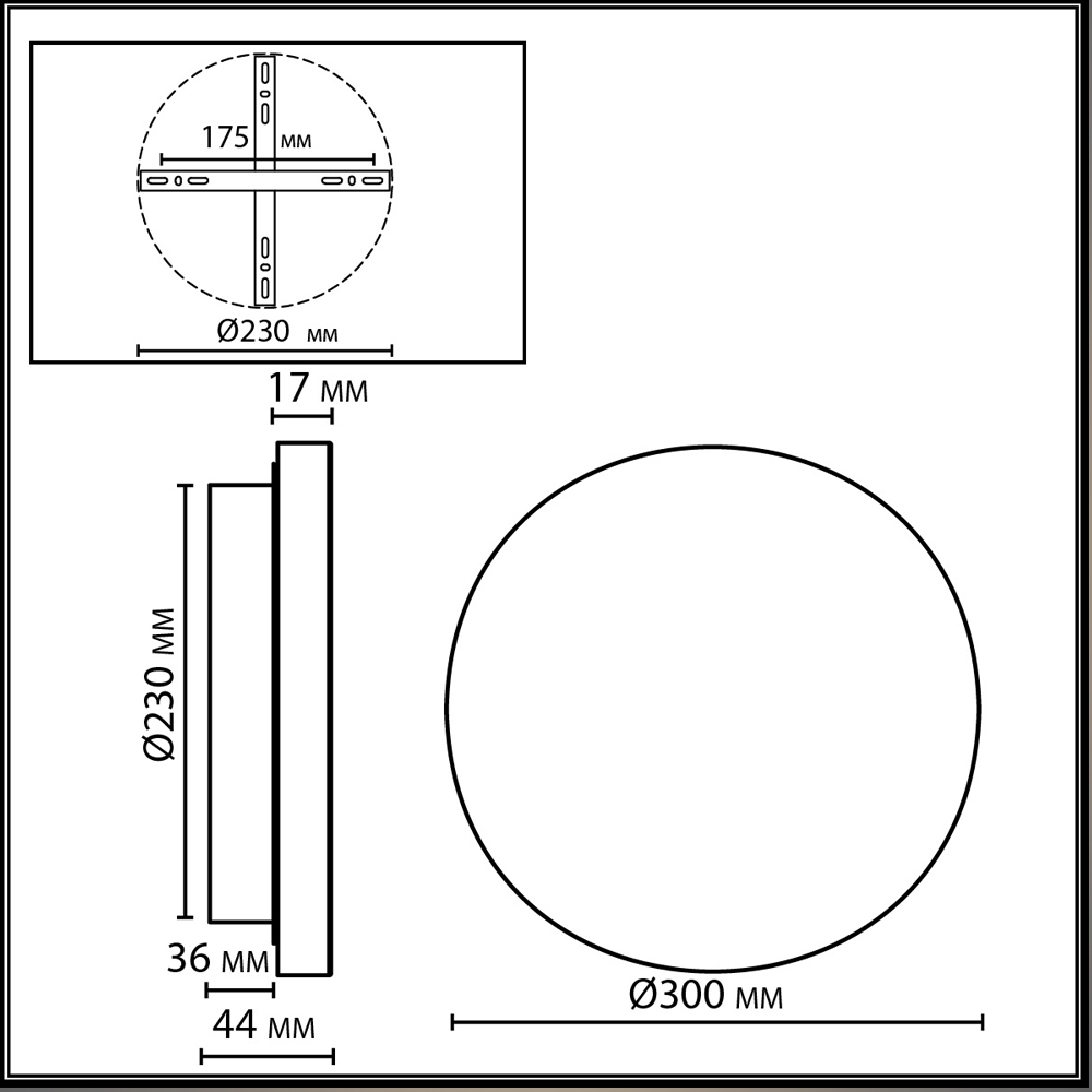 Бра круглое натуральная Пробка Natural Cork в Орле