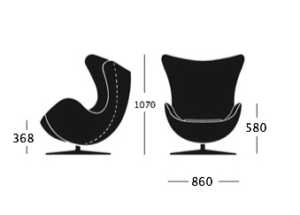 Кресло яйцо Egg Chair в Орле