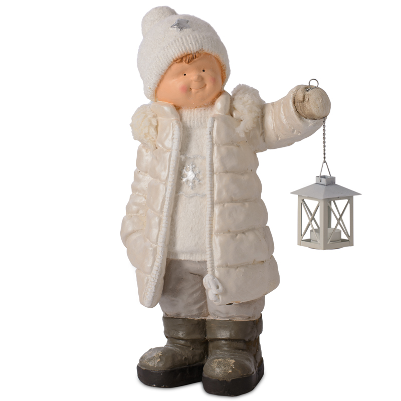 Статуэтка Winter Boy Бежевый в Орле | Loft Concept 