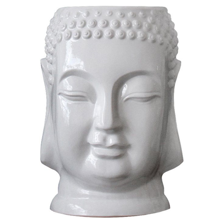Керамический табурет White buddha Белый Керамический табурет White buddha Белый в Орле | Loft Concept