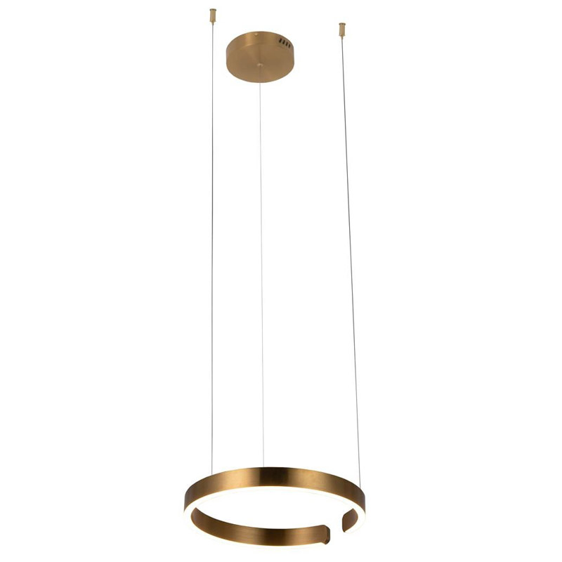 Подвесной светильник Half Ring brass 40 Латунь Золотой в Орле | Loft Concept 