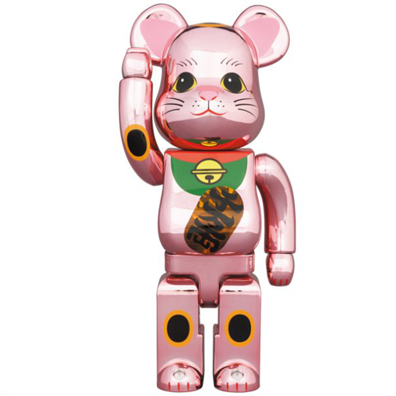 Статуэтка Bearbrick Pink Lucky Cat Розовый Мульти Статуэтка Bearbrick Pink Lucky Cat Розовый Мульти в Орле | Loft Concept