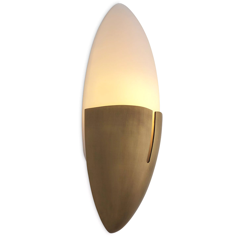 Бра Eichholtz Wall Lamp Bernina Белый Латунь Бра Eichholtz Wall Lamp Bernina Белый Латунь в Орле | Loft Concept