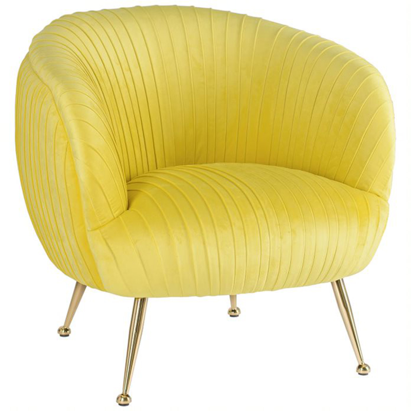 Кресло SOUFFLE CHAIR yellow Желтый матовое золото Кресло SOUFFLE CHAIR yellow Желтый матовое золото в Орле | Loft Concept